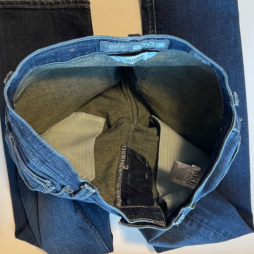 BKE Alec Skinny Jeans - Dark Wash & Stretchy - Size 29R - Picture 10 of 13